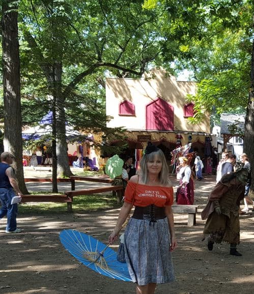 LeAnn, enjoying the Bristol Renaissance fair, Wisconsin