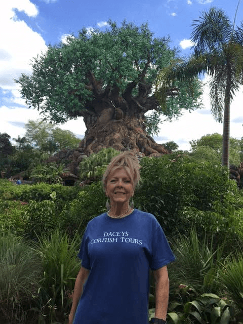 Nanette, enjoying Disney World