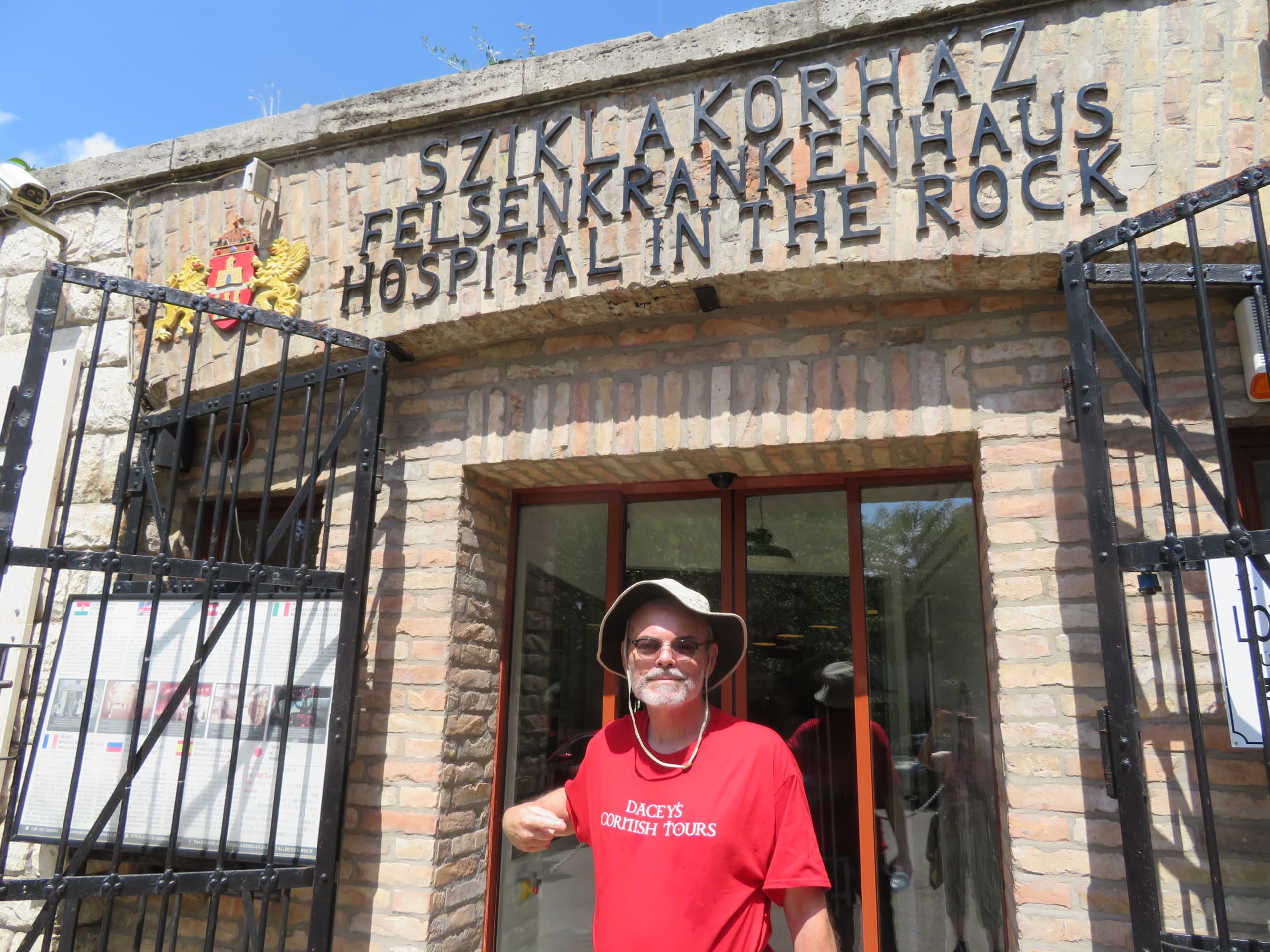 Rod, visiting Budapest Hungary