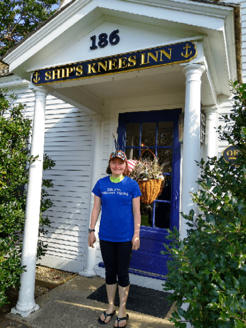 Amber, visiting Cape Cod, USA