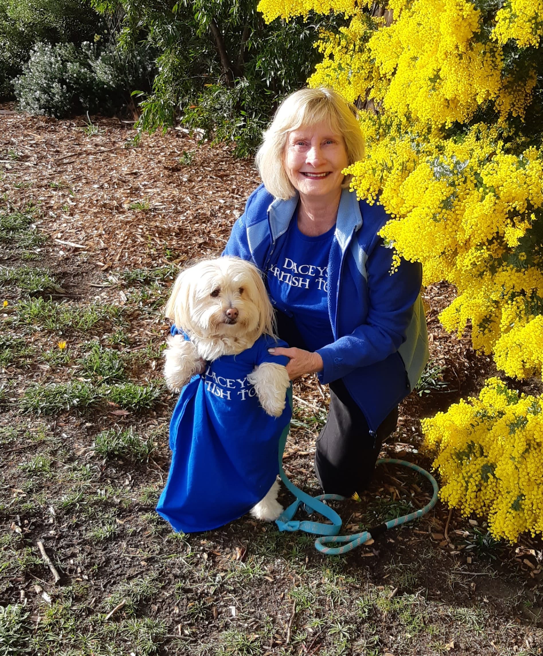 Kelsey & Geordie, Australian Golden Wattle Tasmania