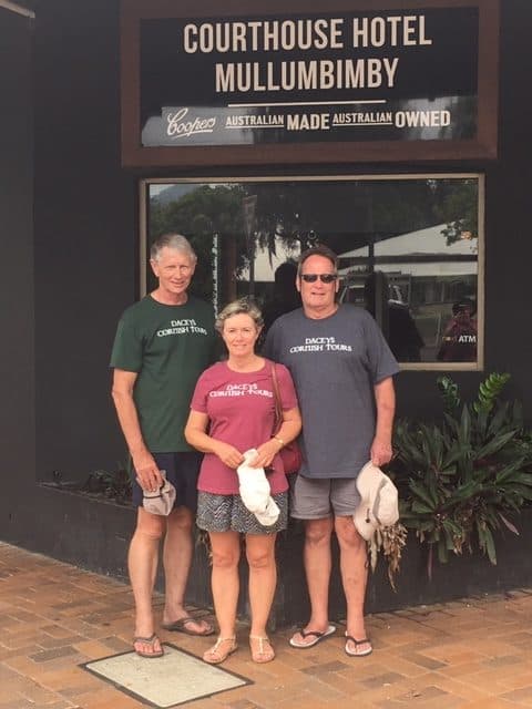 Brian,Trish & John Mullumbimby,NSW Australia