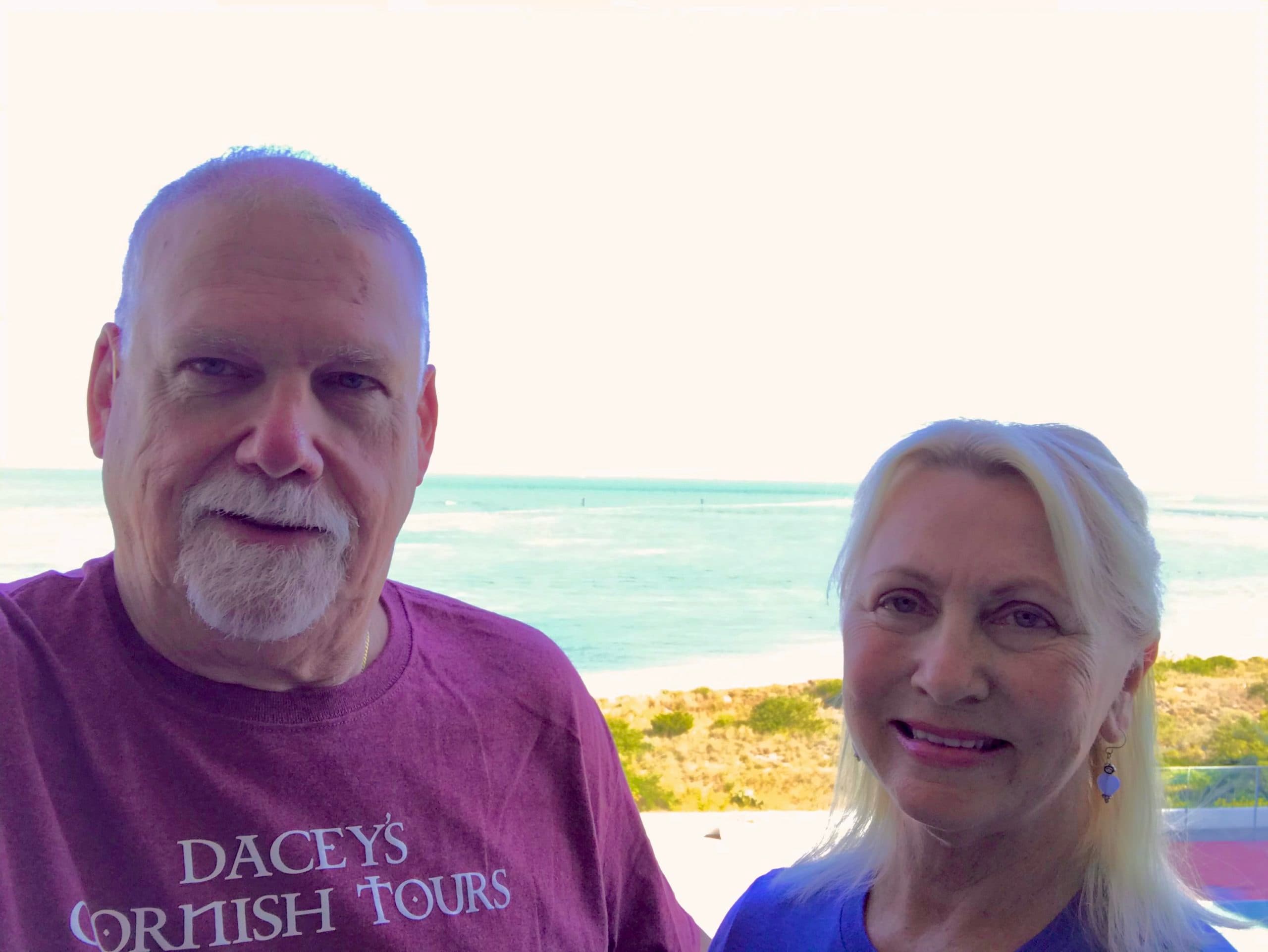 Jan & Dan, on the beach Virginia