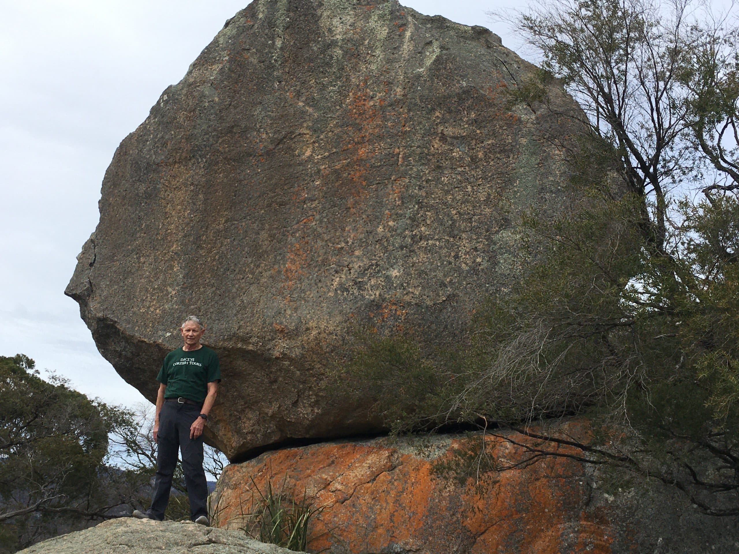 John. visiting Girraween National Park, Queensland