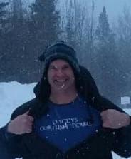 Pete, skiing Grand Marais, GSOM