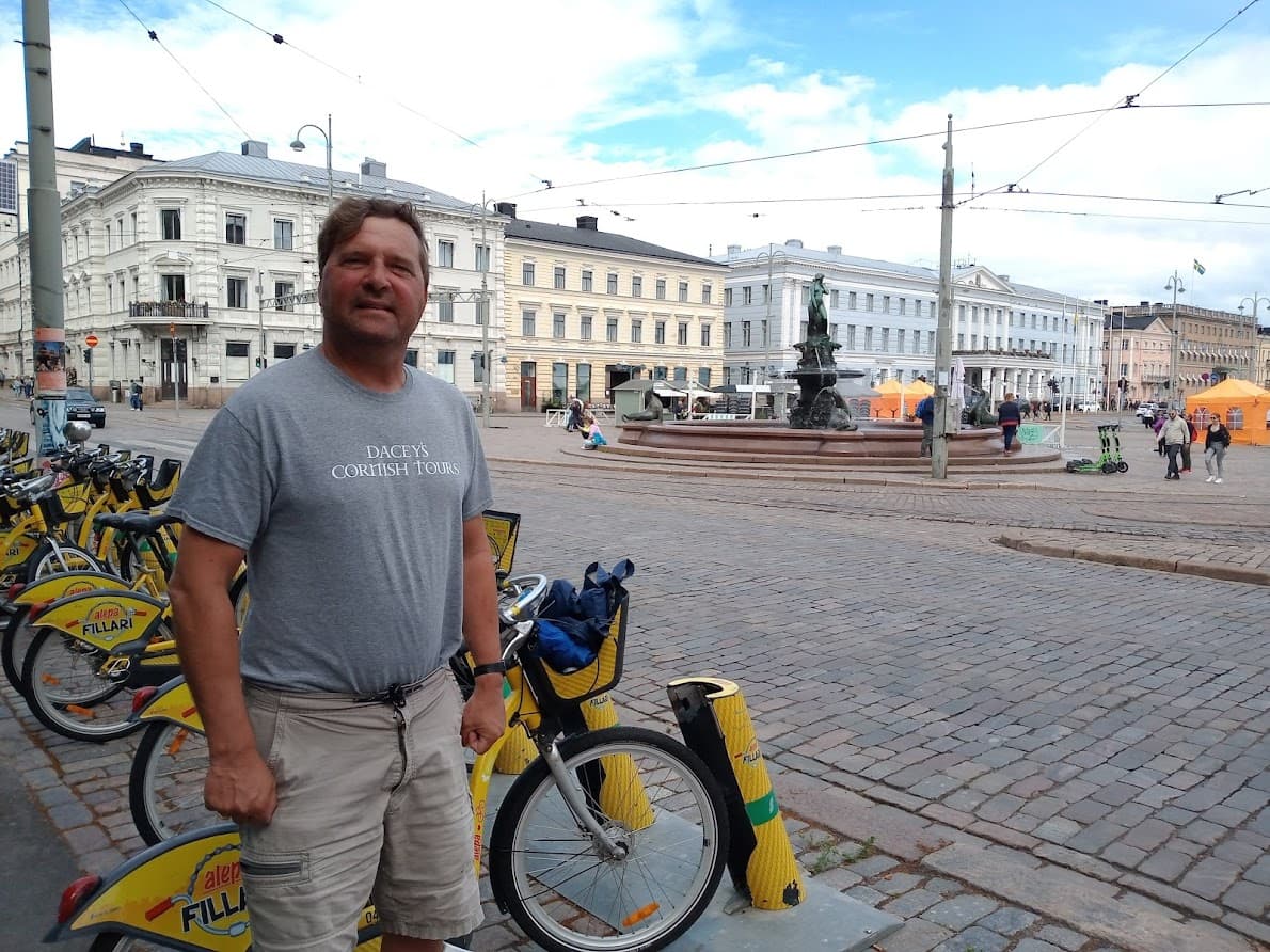 David, visiting Helsinki Finland