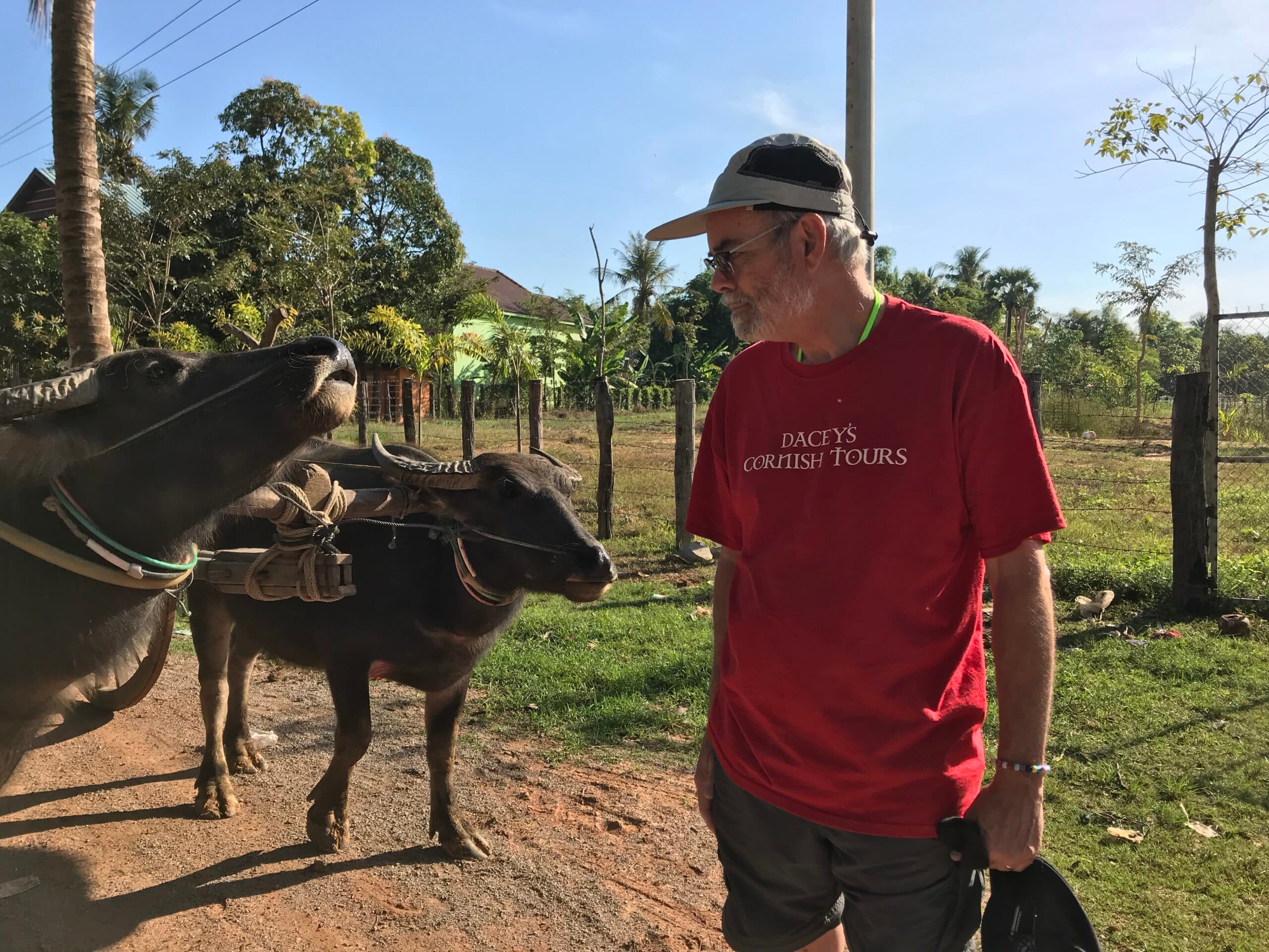 Rod, visiting Cambodia
