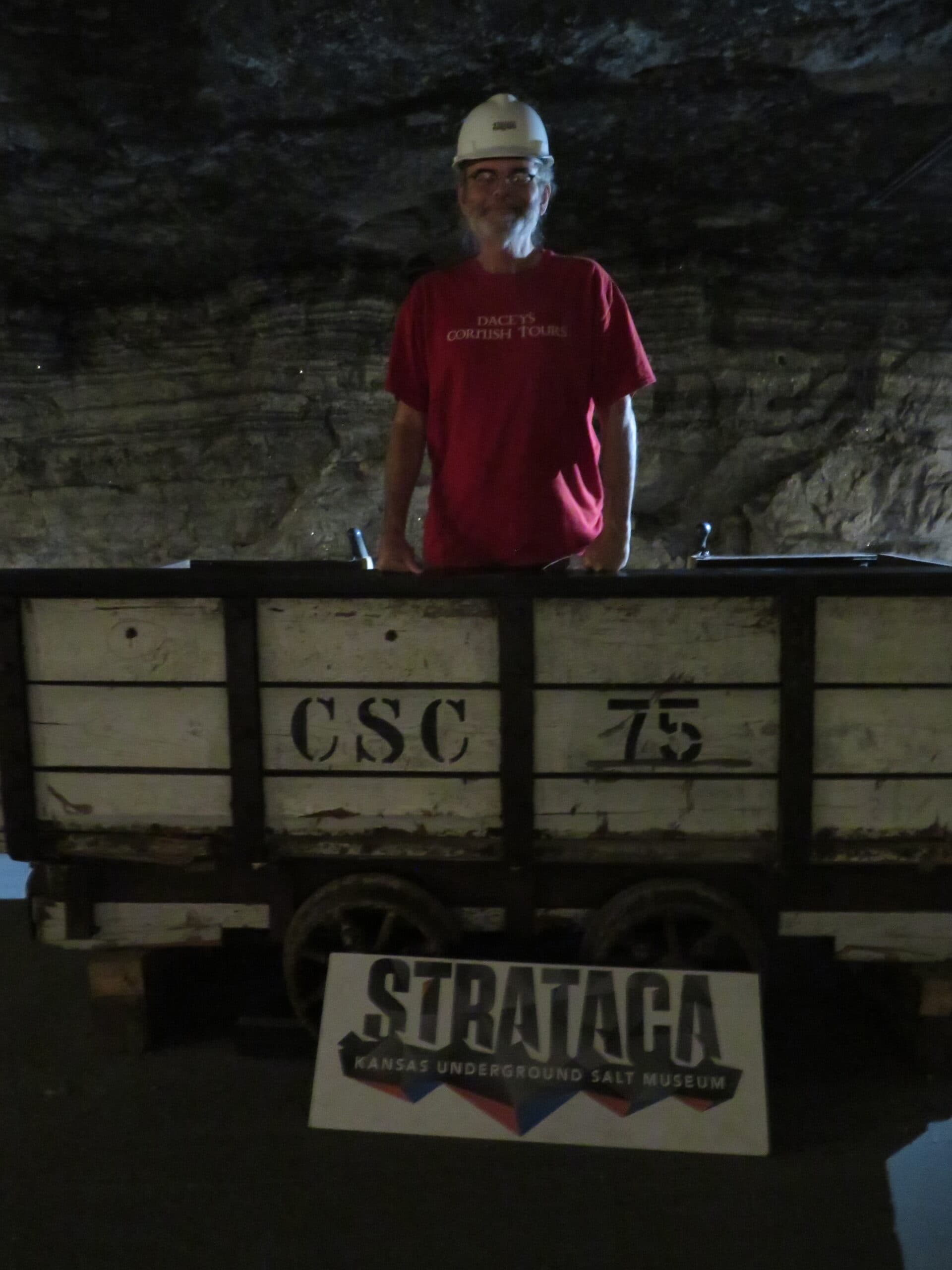 Rod, Salt mine, Hutchinson Kansas (650 ft underground)