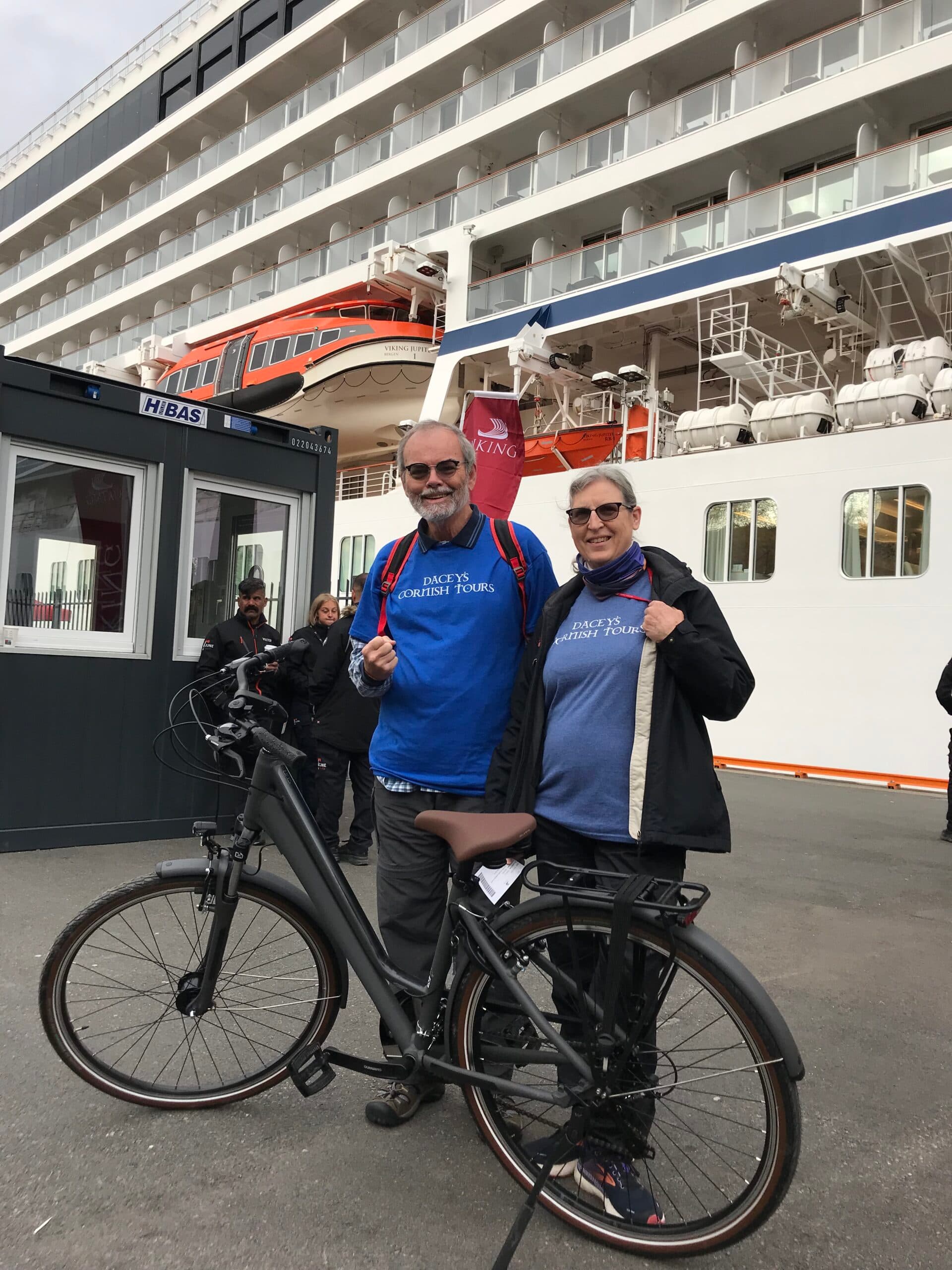 Rod & Karen, Cycling Oslo Norway