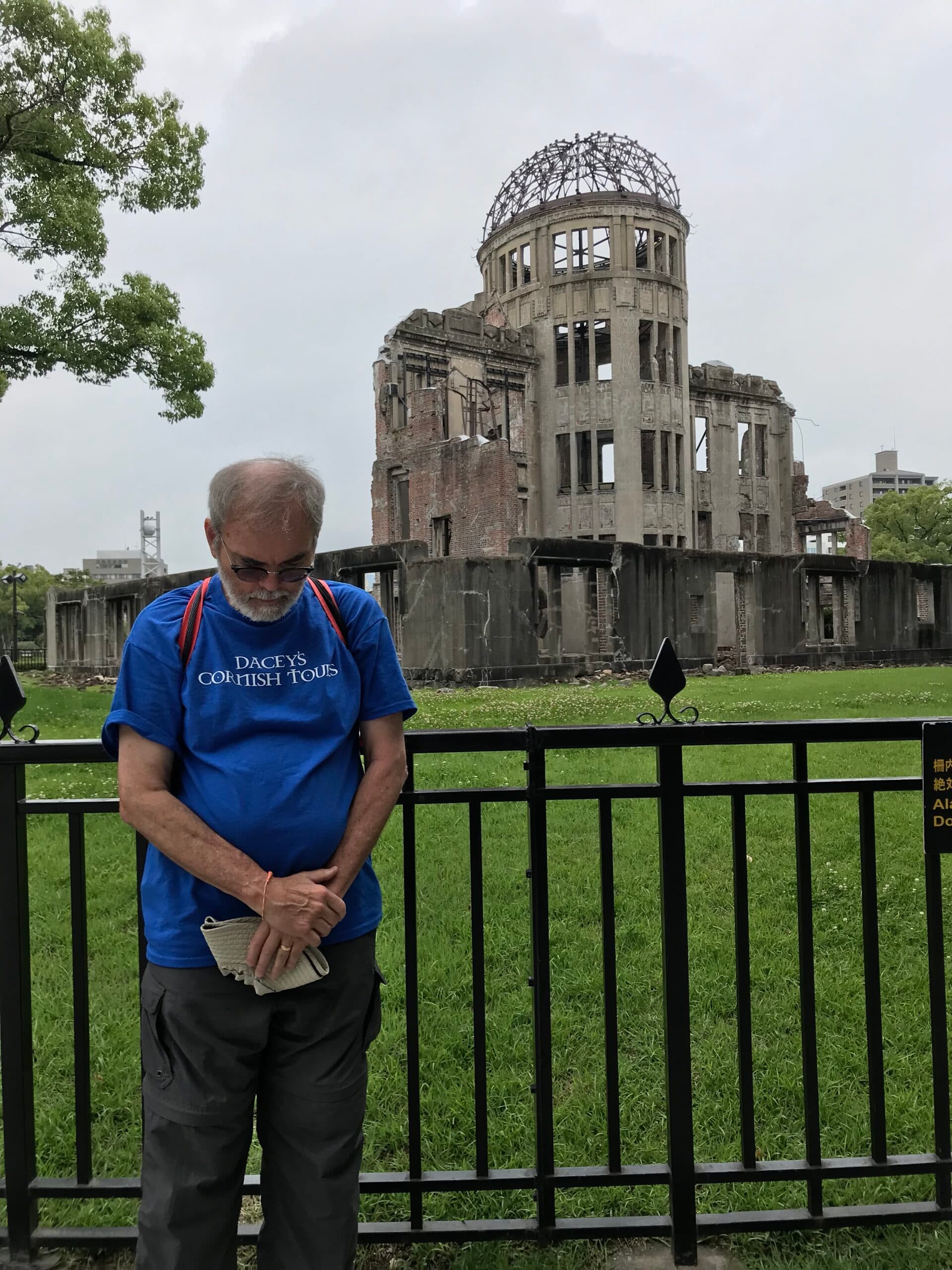 Rod, Bomb Dome Hiroshima Japan