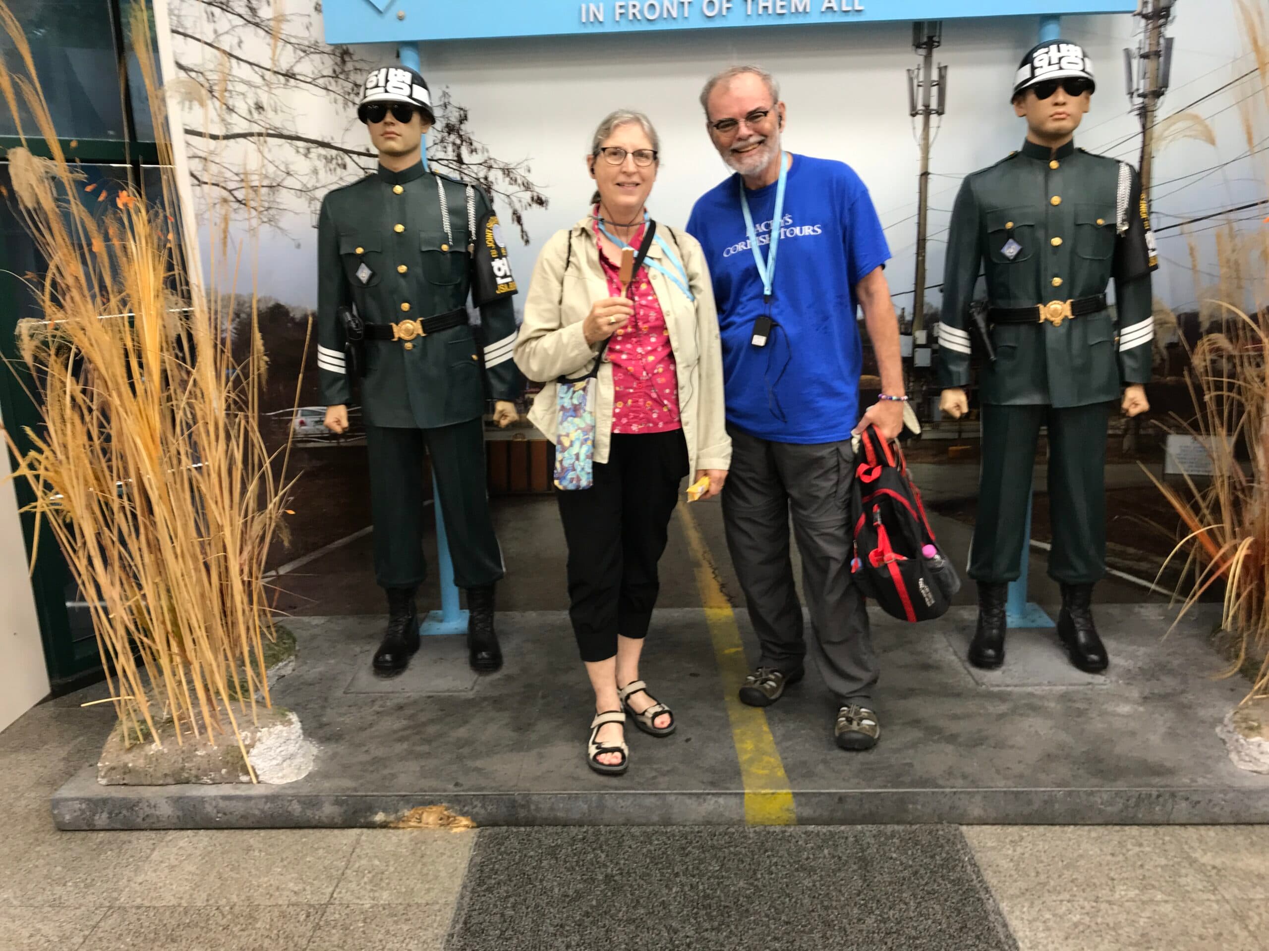 Ron, visiting Korean DMZ