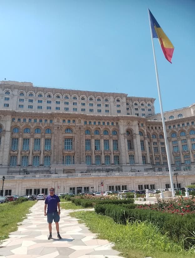 David, Parliament Building Romania