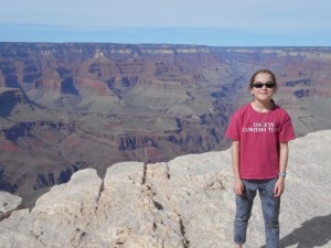 Dacey's Cornish tours Sophie Grand Canyon