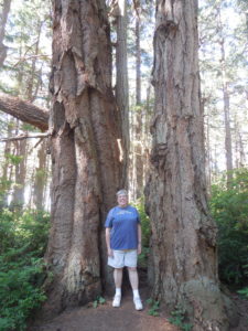 Dacey's Cornish toursKaren, enjoying Helliwell Park Hornby Island, B.C Canada