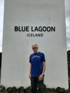 Dacey's Cornish toursChuck, relaxing Blue Lagoon, Iceland