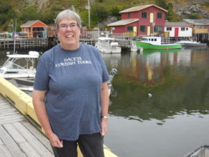 Dacey's Cornish toursKaren, Quidi Vidi Newfoundland.(2138 miles from Cornwall).