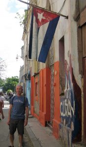 Dacey's Cornish toursRichard, visiting Havana, Cuba