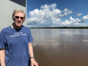 Dacey's Cornish toursChuck. taking a Amazon River cruise Peru