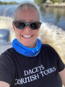 Dacey's Cornish toursGloria, relaxing in Stuart, Florida