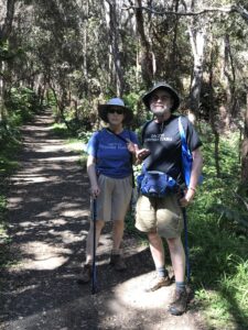 Dacey's Cornish tours Karen & Rod, Volcano national park, Hawaii