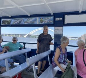 Dacey's Cornish tours LeAnn, Channel Cat Bettendorf, Iowa