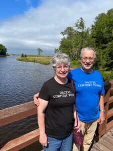 Dacey's Cornish tours Patty & Tom, River Harbor Michigan