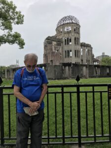 Dacey's Cornish tours Rod, Bomb Dome Hiroshima Japan