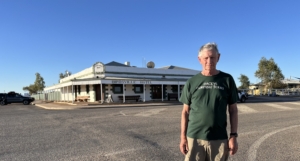 John in Birdsville PubOutback Australia