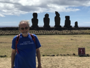 Rod on Rapa Nui Easter Island